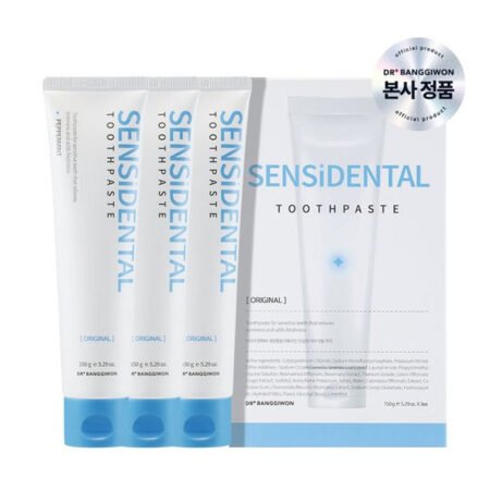 Dr. Bang Ki-won Sensidental Toothpaste Original 150g x 3ea