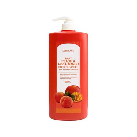 LEBELAGE Fruit Peach & Apple Mango Body Cleanser 1000ml