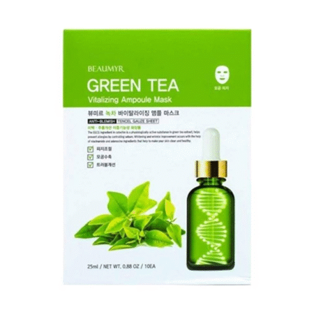 GREEN Tea VITRALIZING AMPOULE MASK / 25g