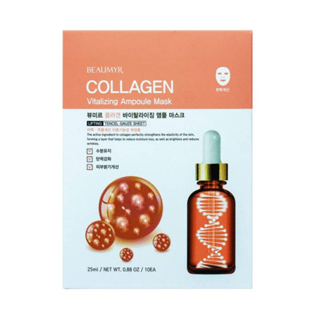 BEAUMYR COLLAGEN VITALIZING AMPOULE MASK / 25g