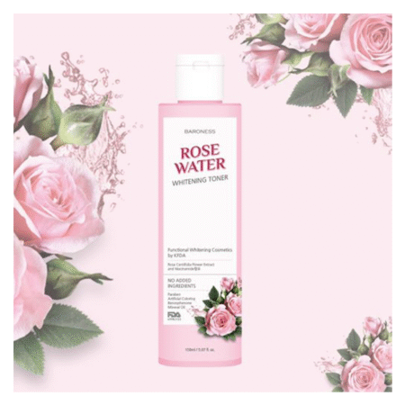 BARONESS ROSE WATER WHITENING TONER 150ML