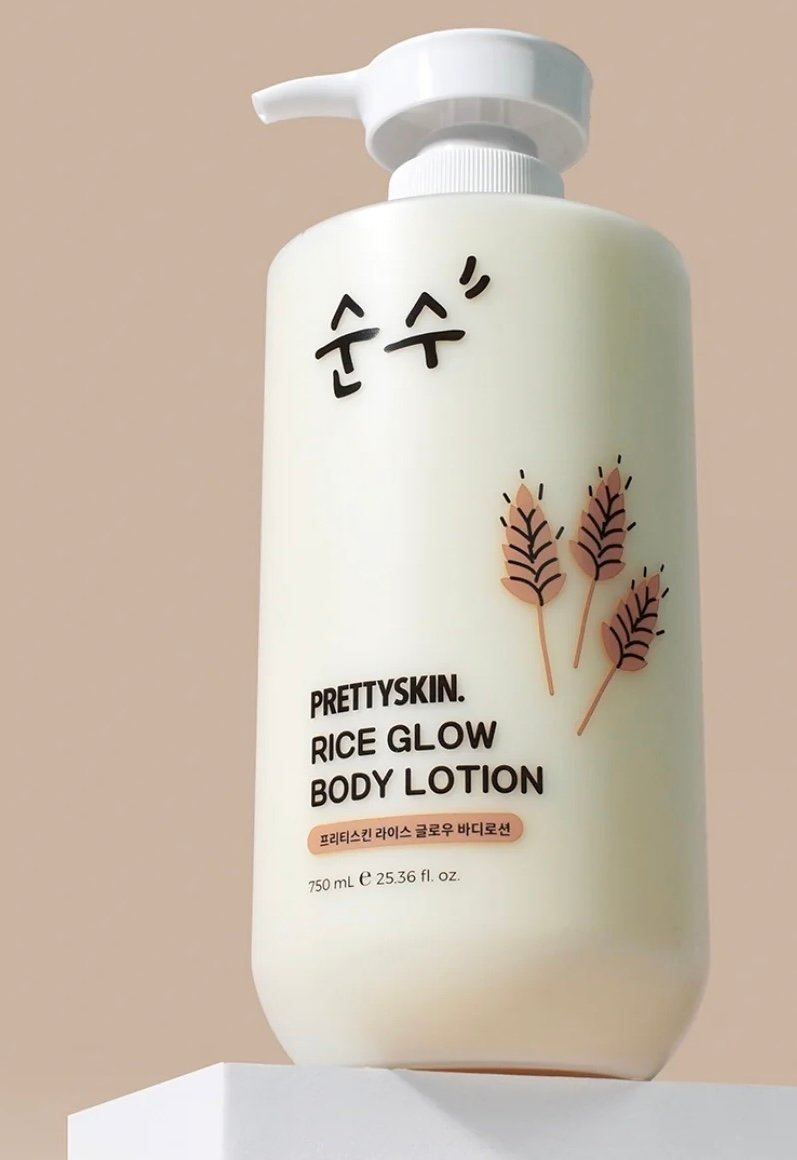 Pretty Skin Rice glow body lotion